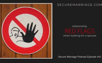 #41: Relationship Red Flags When Looking For A Spouse