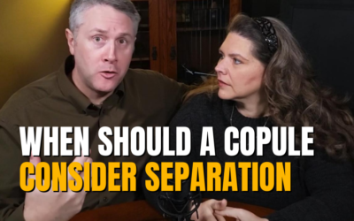 #92: When Should A Couple Consider Separation